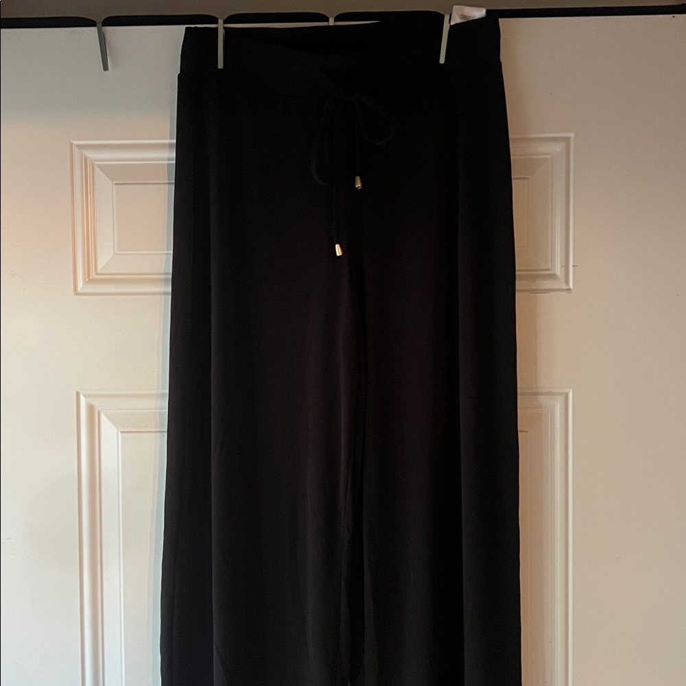 Jones New York Black Drawstring Pants